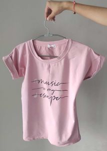 Cute Pink Graphic T-Shirt