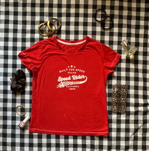 Red Speed Rider T-Shirt