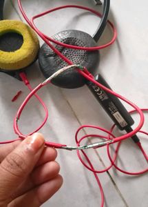poly  Headphones  with mic