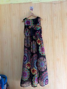 Boho Floral Maxi Dress