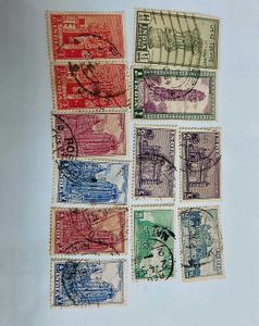 1947-1949 REPUBLIC INDIA STAMPS
