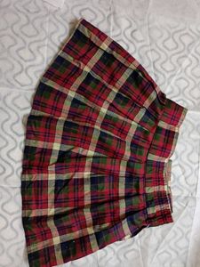 Stylish Checkered Skirt