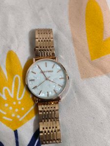 Elegant Rose Gold Watch
