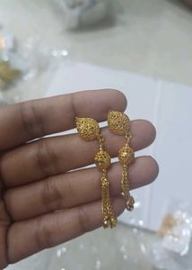 micro Gold Plated  screw back earrings