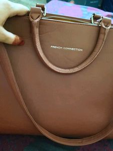 French Connection Brown Handbag