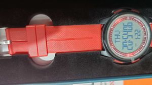 Stylish Red ,blue, white Strap Watch
