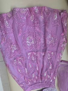 Beautiful Lavender Lehenga Choli Set