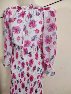 OFF SHOULDER SUMMER BODYCON DRESS ⛱️ 🌺