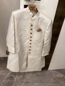 Elegant Cream Sherwani Set for boys