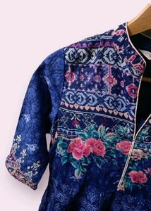 BIBA branded Floral Print Anarkali Kurta