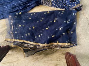 Party Wear Blue Dress