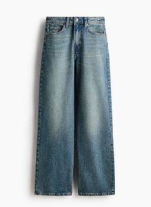 H&amp;M wide high waist jeans