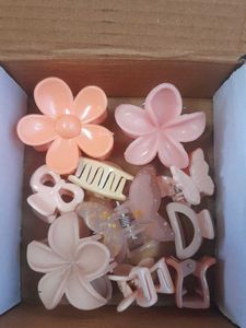 10 Cute Hair Claw Clips Set
