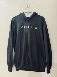 VILLAIN Brand logo printed hooded Sweatshirt