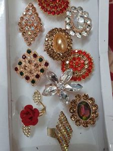 Fashion Rings -Set of 12