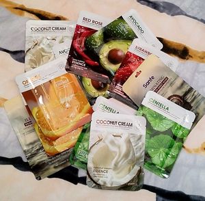 12 Korean Sheet Masks