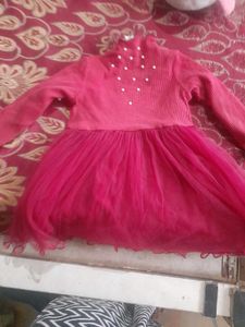 Cute Pink Party Dress set
