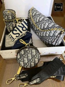 FENDI**GUCCI**DIOR**SET OF 3 PCS WITH BOX