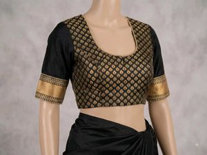 Black & Gold Blouse