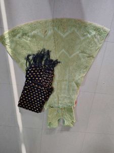 Beautiful Pastel Green Lehenga Choli Set