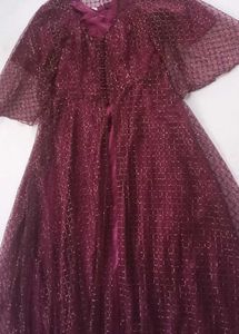 Sparkling/shiny Purple Gown
