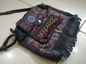Boho Fringe Crossbody Bag