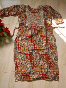 New Ethnic Print Kurti {L,XL, XXL}