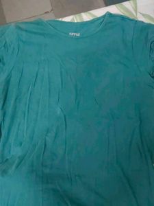 Teal Crew Neck T-Shirt