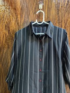 34 bust black shirt dress women’s