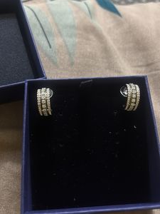 Sparkling Hoop Earrings