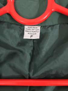dark Green Lightweight Trench Coat size M