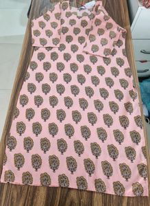 Beautiful Peech Printed Kurti