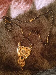 Elegant Gold-Plated Mangalsutra Necklace