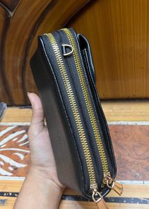 Black Faux Leather Wallet