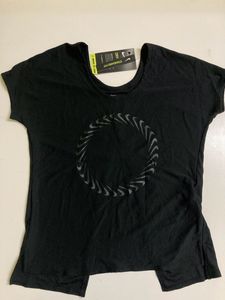 NIKETopCasual Regular Sleeves PrintedWomen Black