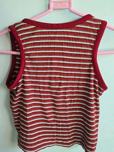 Retro Striped Tank Top