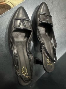 black heels