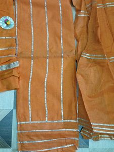 Orange  Sharara set