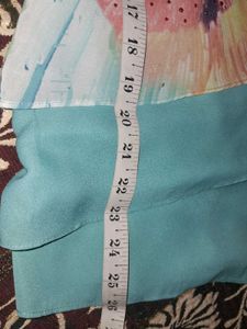 Colorful Layered Sheer Top