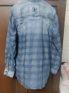 Cotton Denim Shirt