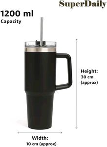 Elite Rewards Tumbler with Straw 1L
