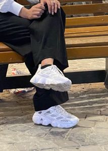 Stylish White Chunky Sneakers