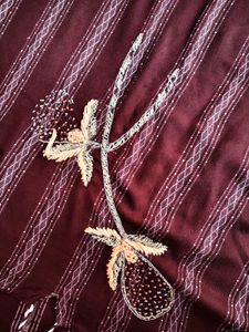 new silk saree with kurti set