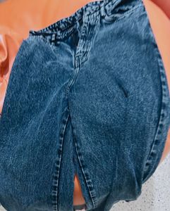Acid Wash Denim Jeans 28-30”