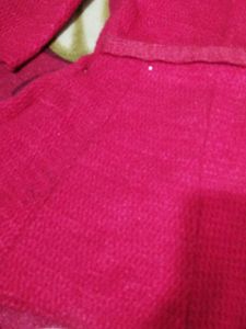 Girls' woolly Dress with cap free