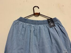 Blue Wide Leg Trouser.