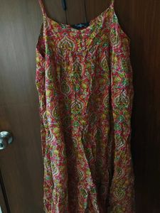 Boho Paisley Print Dress On Sale