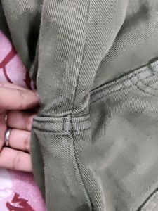 ❗Price Drop❗Bare Denim Olive Cargos