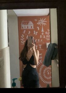 Urbanic Chic Black Cutout Maxi Dress