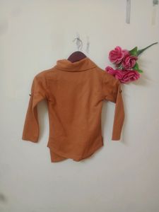 Highneck Top For Girls